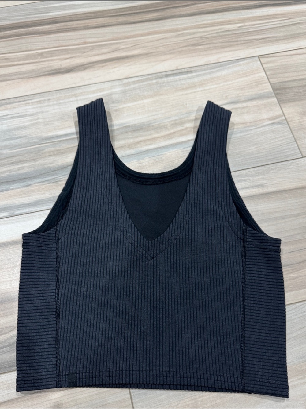 Women’s Lululemon Ribbed Softstreme Cropped Tank Top - Size 2